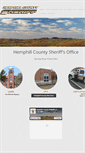 Mobile Screenshot of hemphillcountyso.com